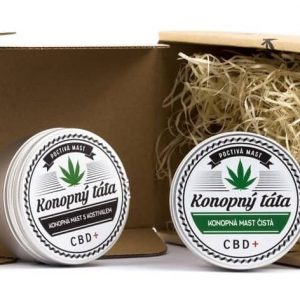 Dárkové balení konopných mastí 2 x 80ml