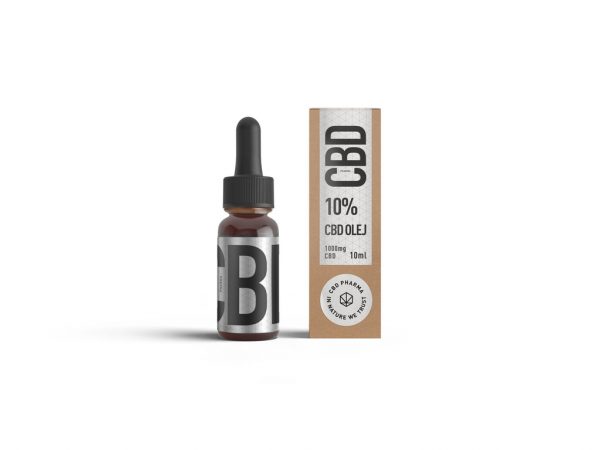 CBD Pharma CBD olej 10 % 10 ml