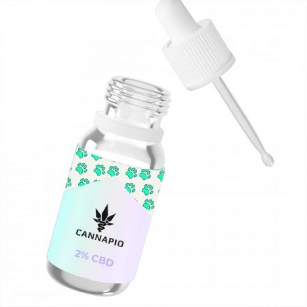 CBD olej pro zvířata 2%, 10ml Cannapio