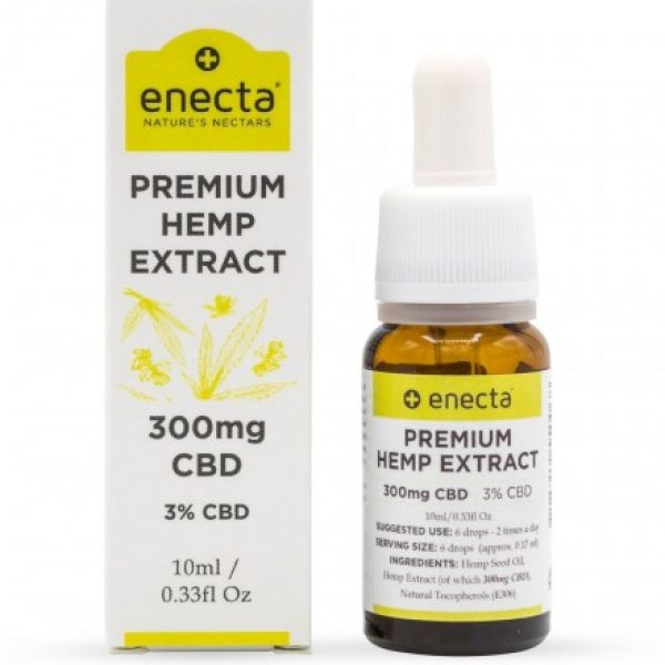 Enecta CBD olej 3%, 300 mg, 10 ml