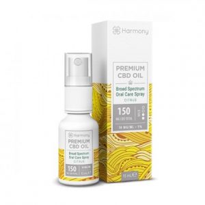 Harmony CBD olej ve spreji 150 mg, 15 ml, Citrus
