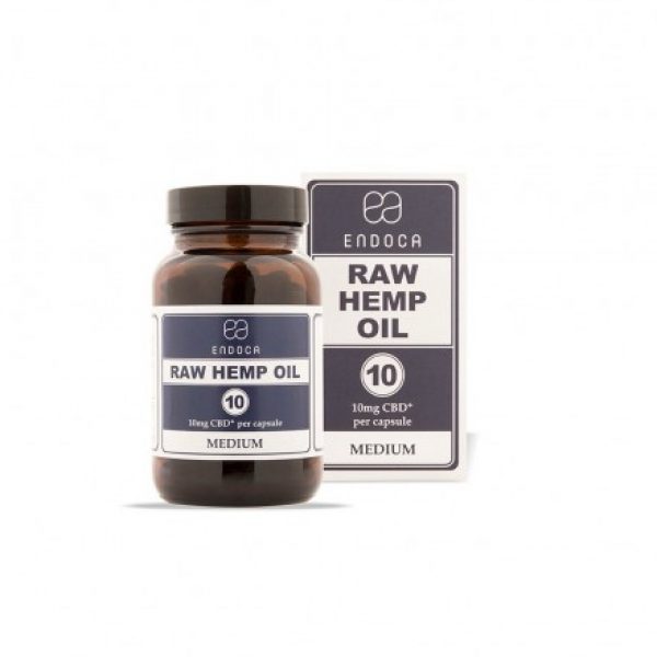 Endoca RAW CBD kapsle 12%, 1200 mg
