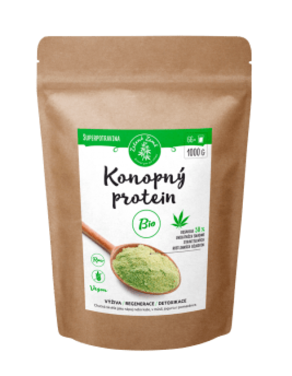 Zelená Země Konopný protein BIO 1 kg