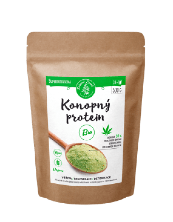 Zelená Země Konopný protein BIO 500 g