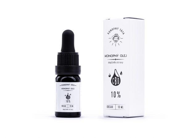 Konopný Táta CBD konopný olej 10%