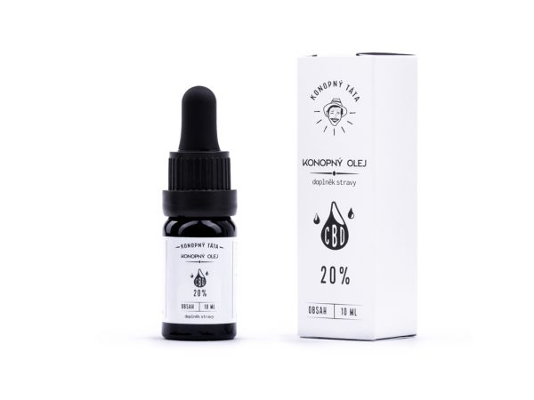 Konopný Táta CBD konopný olej 20%