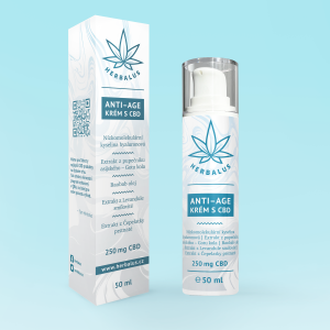 Herbalus Anti-age krém s CBD 50 ml