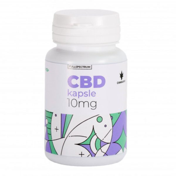 Cannapio CBD konopné kapsle – fullspektrum 10 mg