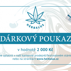 Herbalus Dárkový poukaz v hodnotě 2000,- kč
