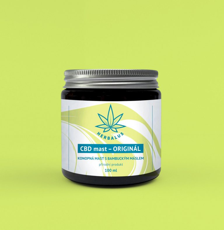 Herbalus CBD mast – ORIGINÁL 100 ml