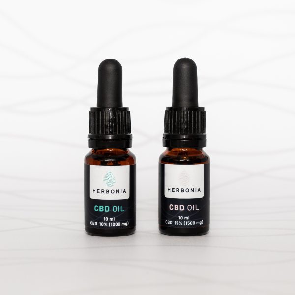Výhodný balíček pro pár Varianta: 10% CBD Konopný olej, 10 ml + 15% CBD Konopný olej, 10 ml