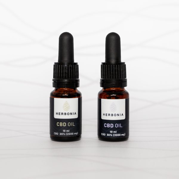 Výhodný balíček pro pár Varianta: 20% CBD Konopný olej, 10 ml + 30% CBD Konopný olej, 10 ml