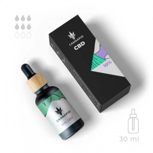 CBD Medical 10% – přírodní full-spectrum olej 30 ml Cannapio