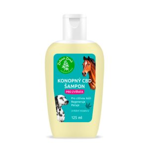Zelená Země CBD šampon pro zvířata 125 ml