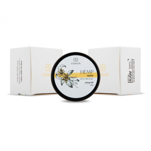 Endoca CBD konopná mast 750 mg, 30 ml