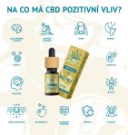 Herbalus CBD olej 5% – s vitamíny D3+K2 10 ml