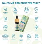 Herbalus CBD olej 5% s jablečnou příchutí 10 ml