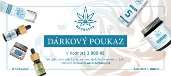 Herbalus Dárkový poukaz v hodnotě 2000,- kč